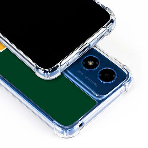 Baylor University BU - Green Moto G 5G (2024) Clear Case